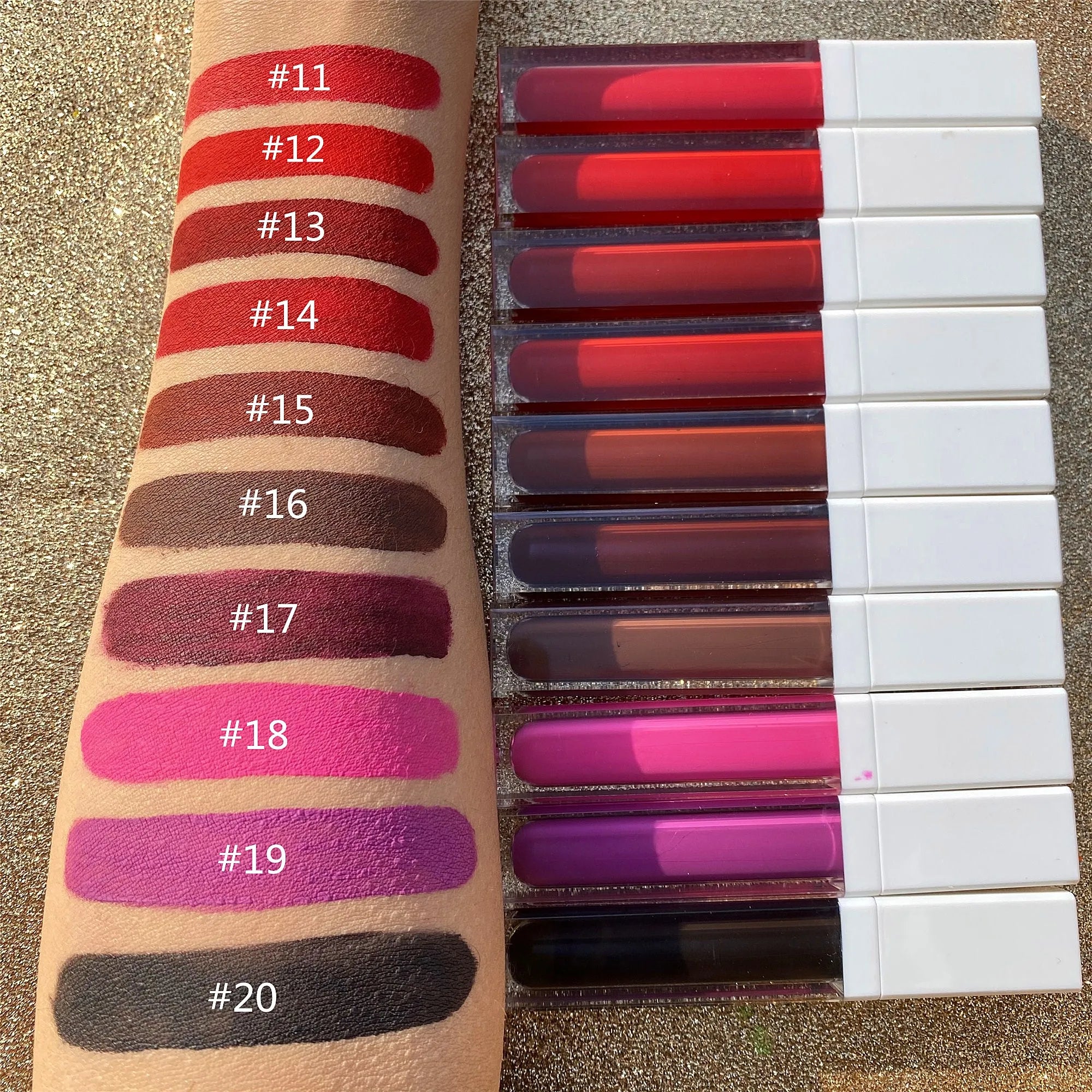 Label Liquid Matte Lipstick Waterproof Long Lasting Lipstick